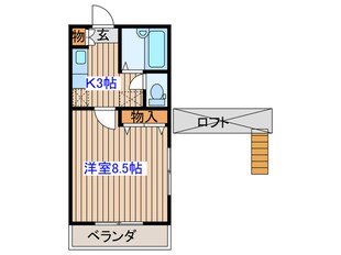 ノーブルファースト・Kの物件間取画像